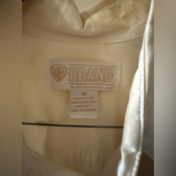 Warner Bros. Maverick Warner Bros Cream Western Graphic Shirt - Picture 5 of 11